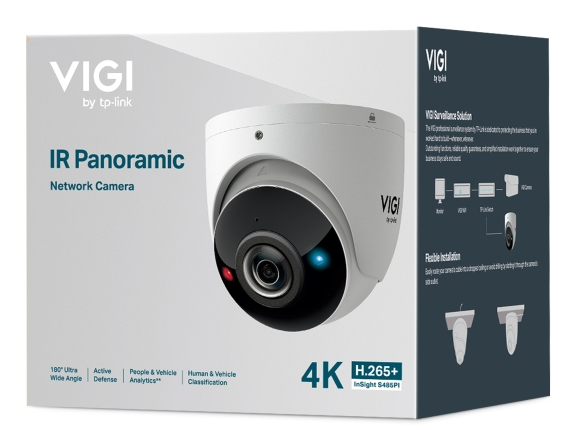 TP-Link InSight S485PI Turret IP security camera Outdoor 3840 x 2160 TP-Link InSight S485PI Turret IP security camera Outdoor 3840 x 2160