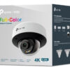 TP-Link InSight S285 Dome IP security camera Outdoor 3840 x 2160 TP-Link InSight S245 Dome IP security camera Outdoor 2688 x 1520