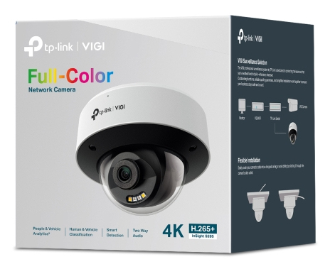 TP-Link InSight S285 Dome IP security camera Outdoor 3840 x 2160 TP-Link InSight S245 Dome IP security camera Outdoor 2688 x 1520
