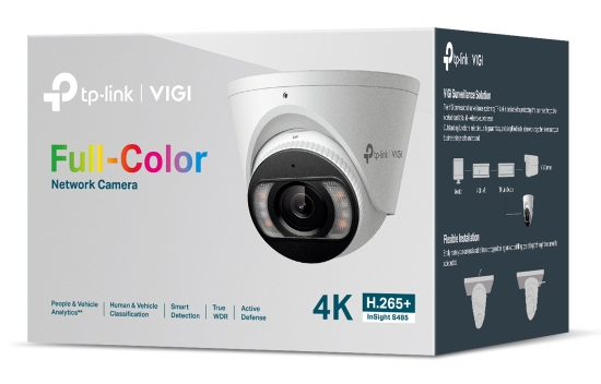 TP-Link INSIGHT S485 Turret IP security camera Outdoor 3840 x 2160 TP-Link INSIGHT S485 Turret IP security camera Outdoor 3840 x 2160