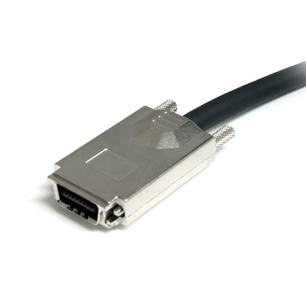 StarTech.com 1m External Serial Attached SCSI SAS Cable - SFF-8470 to