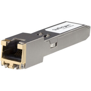 StarTech.com HPE JL563A Compatible SFP+ Module - 10GBASE-T - SFP to StarTech.com HPE JL563A Compatible SFP+ Module - 10GBASE-T - SFP to