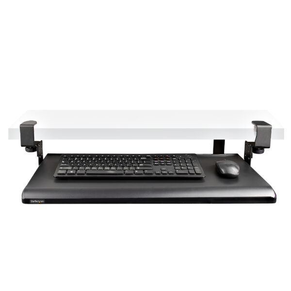 StarTech.com Under-Desk Keyboard Tray, Clamp-on Ergonomic Keyboard StarTech.com Under-Desk Keyboard Tray, Clamp-on Ergonomic Keyboard