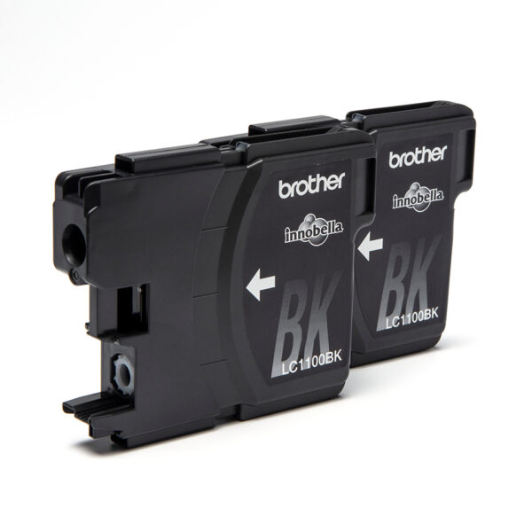 Brother LC1100BKBP2 ink cartridge 2 pc(s) Original Black Brother LC1100BKBP2 ink cartridge 2 pc(s) Original Black