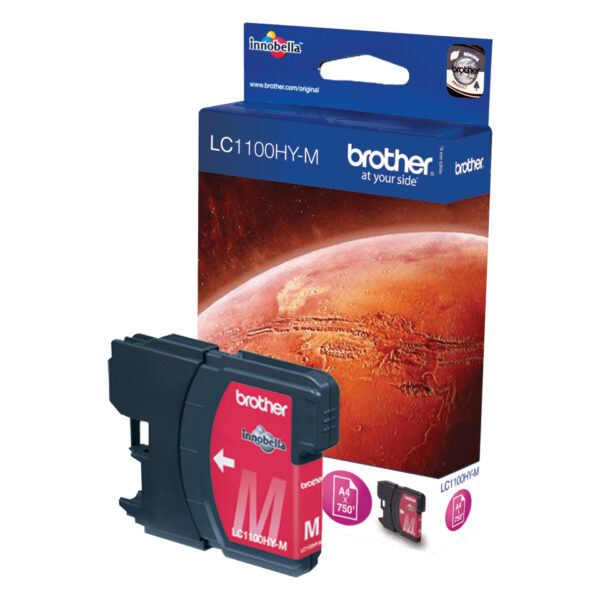 Brother LC1100HYM ink cartridge 1 pc(s) Original High (XL) Yield Brother LC1100HYM ink cartridge 1 pc(s) Original High (XL) Yield