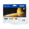 Brother LC1100VALBP ink cartridge 4 pc(s) Original Black, Cyan,