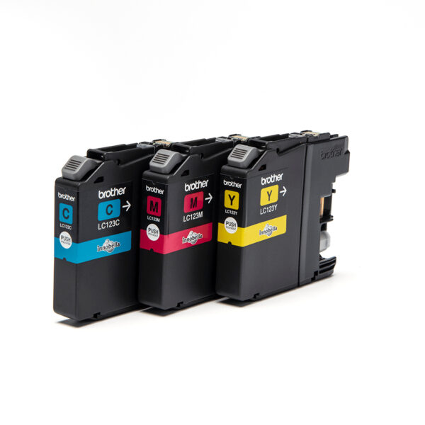 Brother LC123RBWBP ink cartridge 3 pc(s) Original Cyan, Magenta,