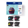 Brother LC-123VALBP ink cartridge 4 pc(s) Original Black, Cyan, Brother LC-123VALBP ink cartridge 4 pc(s) Original Black, Cyan,