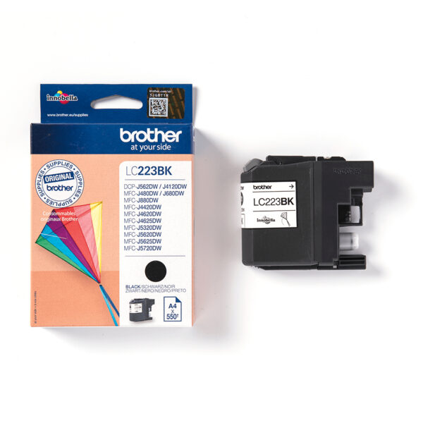 Brother LC-223BK ink cartridge 1 pc(s) Original Black Brother LC-223BK ink cartridge 1 pc(s) Original Black