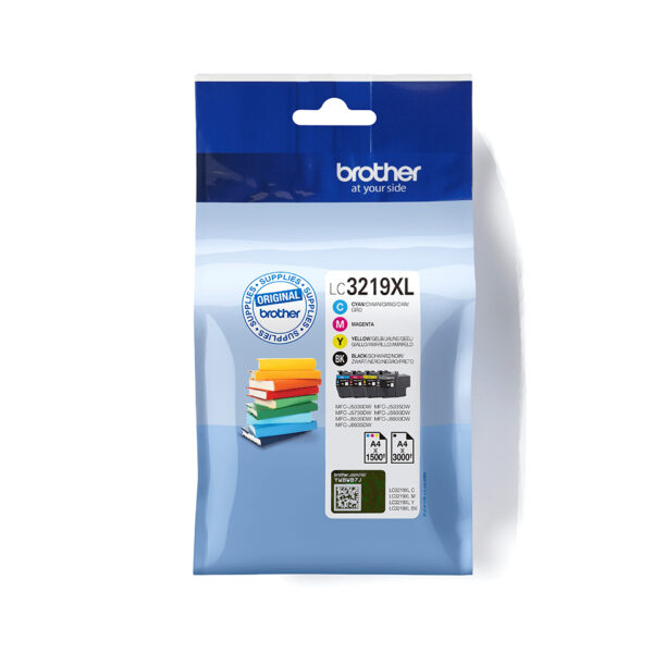 Brother LC3219XLVAL toner cartridge 4 pc(s) Original Black, Cyan, Brother LC3219XLVAL toner cartridge 4 pc(s) Original Black, Cyan,