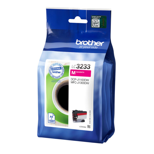 Brother LC3233M ink cartridge 1 pc(s) Original Standard Yield Magenta Brother LC3233M ink cartridge 1 pc(s) Original Standard Yield Magenta