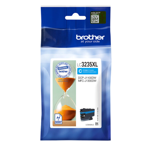 Brother LC3235XLC ink cartridge 1 pc(s) Original High (XL) Yield Cyan Brother LC3235XLC ink cartridge 1 pc(s) Original High (XL) Yield Cyan