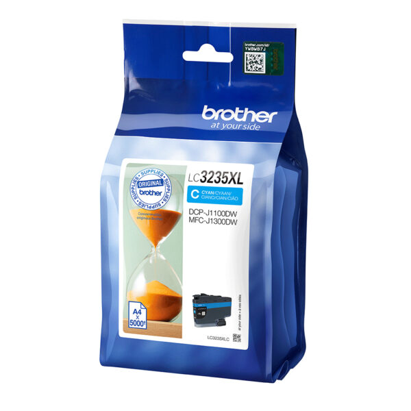Brother LC3235XLC ink cartridge 1 pc(s) Original High (XL) Yield Cyan Brother LC3235XLC ink cartridge 1 pc(s) Original High (XL) Yield Cyan