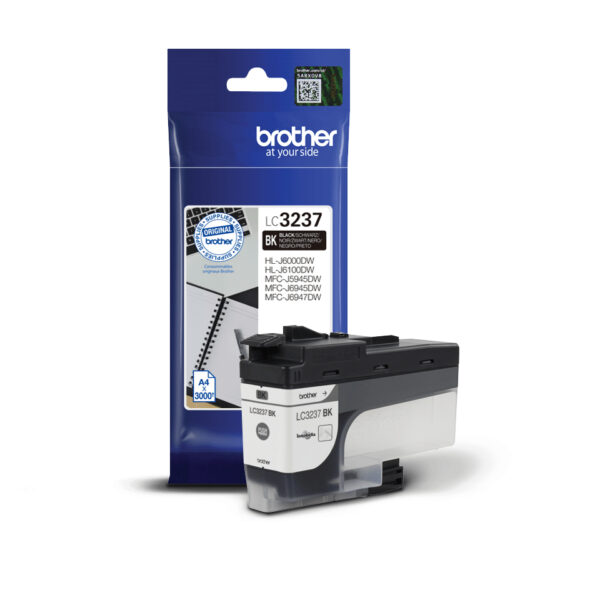 Brother LC3237BK ink cartridge 1 pc(s) Original Standard Yield Black Brother LC3237BK ink cartridge 1 pc(s) Original Standard Yield Black