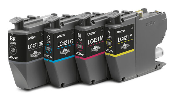 Brother LC421VALDR ink cartridge 4 pc(s) Original Black, Cyan, Brother LC421VALDR ink cartridge 4 pc(s) Original Black, Cyan,