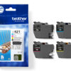 Brother LC421VALDR ink cartridge 4 pc(s) Original Black, Cyan, Brother LC421VALDR ink cartridge 4 pc(s) Original Black, Cyan,