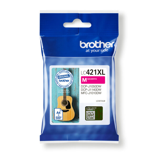 Brother LC-421XLM ink cartridge 1 pc(s) Original High (XL) Yield Brother LC-421XLM ink cartridge 1 pc(s) Original High (XL) Yield