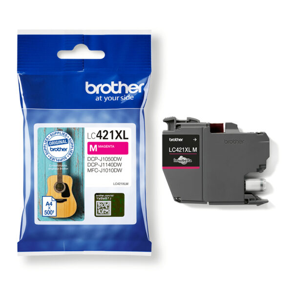 Brother LC-421XLM ink cartridge 1 pc(s) Original High (XL) Yield Brother LC-421XLM ink cartridge 1 pc(s) Original High (XL) Yield