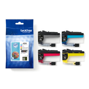 Brother LC424VAL ink cartridge 4 pc(s) Original Black, Cyan, Magenta, Brother LC424VAL ink cartridge 4 pc(s) Original Black, Cyan, Magenta,
