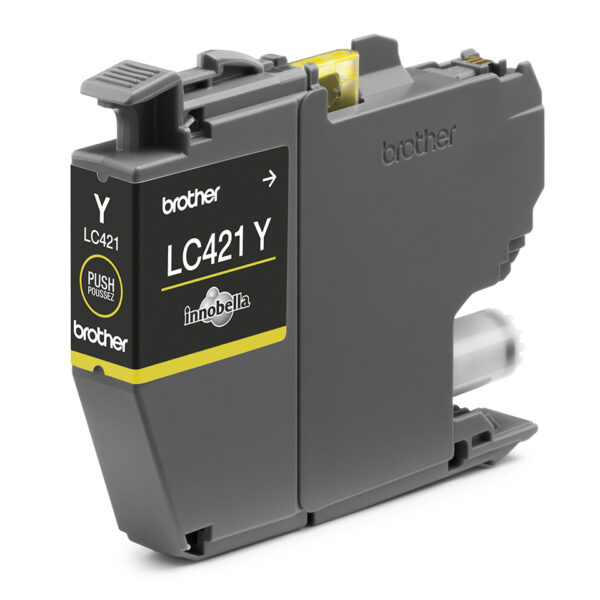 Brother LC-421Y ink cartridge 1 pc(s) Original Yellow Brother LC-421Y ink cartridge 1 pc(s) Original Yellow