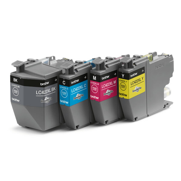 Brother LC422XLVAL ink cartridge 4 pc(s) Original Black, Cyan, Brother LC422XLVAL ink cartridge 4 pc(s) Original Black, Cyan,