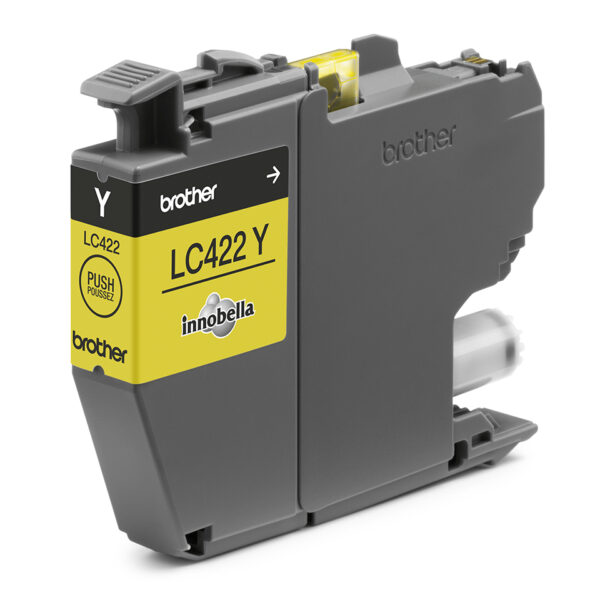 Brother LC-422Y ink cartridge 1 pc(s) Original Yellow Brother LC-422Y ink cartridge 1 pc(s) Original Yellow