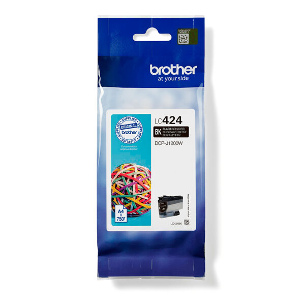 Brother LC424BK ink cartridge 1 pc(s) Original Black Brother LC424BK ink cartridge 1 pc(s) Original Black