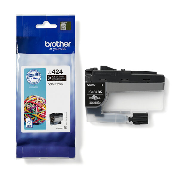 Brother LC424BK ink cartridge 1 pc(s) Original Black Brother LC424BK ink cartridge 1 pc(s) Original Black