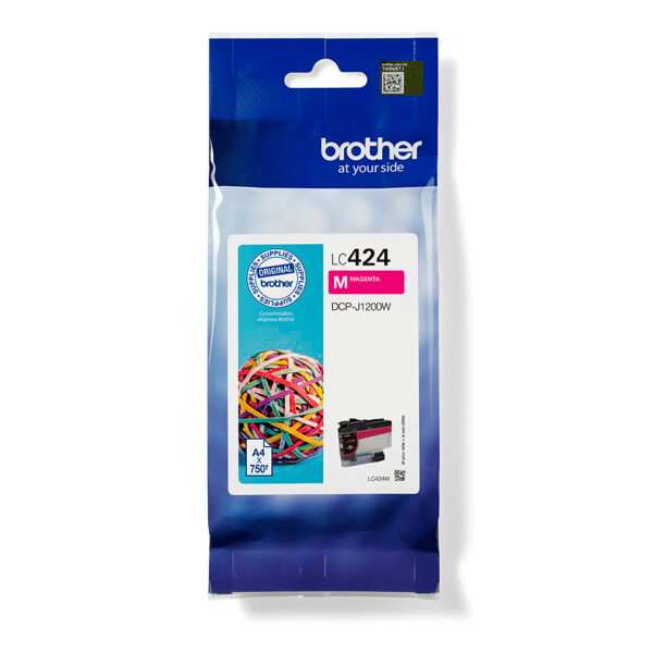 Brother LC-424M ink cartridge 1 pc(s) Original Magenta Brother LC-424M ink cartridge 1 pc(s) Original Magenta