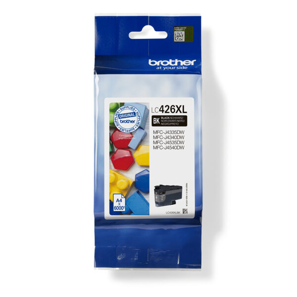 Brother LC-426XLBK ink cartridge 1 pc(s) Original High (XL) Yield Brother LC-426XLBK ink cartridge 1 pc(s) Original High (XL) Yield