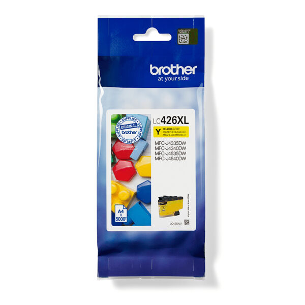 Brother LC-426XLY ink cartridge 1 pc(s) Original High (XL) Yield Brother LC-426XLY ink cartridge 1 pc(s) Original High (XL) Yield