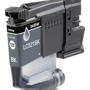 Brother LC521BK Genuine Ink Cartridge - Black Brother LC521BK Genuine Ink Cartridge - Black