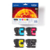 Brother LC980VALBP ink cartridge 4 pc(s) Original Black, Cyan,