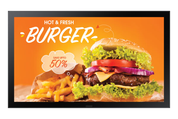 Samsung OH24B Digital signage flat panel 61 cm (24") LCD Wi-Fi 1500