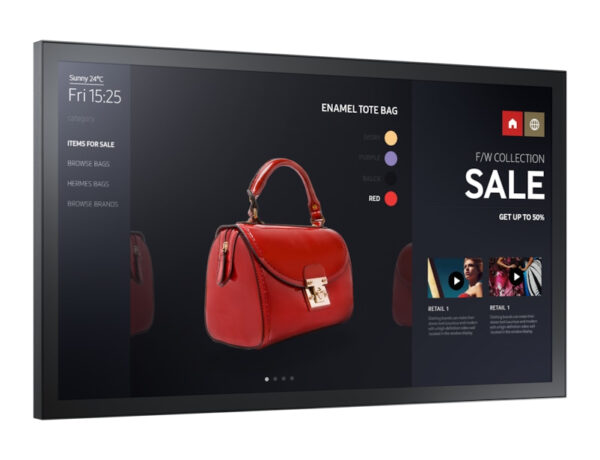 Samsung LH015IERKLS/EN Digital signage flat panel 81.3 cm (32") Wi-Fi