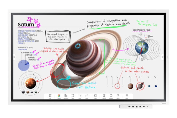 Samsung WM55B interactive whiteboard 139.7 cm (55") 3840 x 2160 Samsung WM55B interactive whiteboard 139.7 cm (55") 3840 x 2160