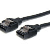 StarTech.com 12in Latching Round SATA Cable