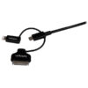 StarTech.com 1 m (3 ft.) 3 in 1 Charging Cable - Multi USB to