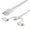 StarTech.com 1 m (3 ft.) USB Multi Charging Cable - USB to Micro-USB