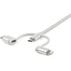 StarTech.com 1 m (3 ft.) USB Multi Charging Cable - USB to Micro-USB