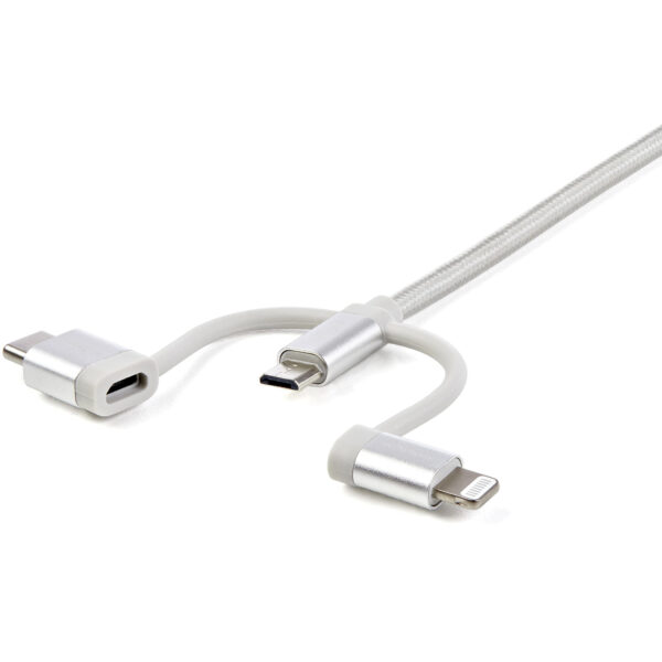 StarTech.com 1 m (3 ft.) USB Multi Charging Cable - USB to Micro-USB