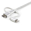 StarTech.com 1 m (3 ft.) USB Multi Charging Cable - USB to Micro-USB