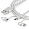 StarTech.com 1 m (3 ft.) USB Multi Charging Cable - USB to Micro-USB