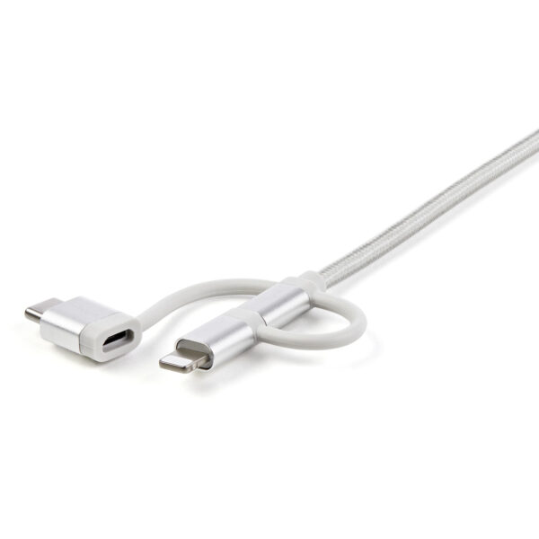 StarTech.com 1 m (3 ft.) USB Multi Charging Cable - USB to Micro-USB