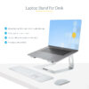 StarTech.com Laptop Stand for Desk, Supports 5kg/11lb, Aluminum, StarTech.com Laptop Stand for Desk, Supports 5kg/11lb, Aluminum,