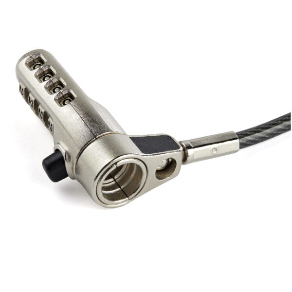 StarTech.com 6.5' (2m) 3-in-1 Universal Laptop Cable Lock - 4-Digit StarTech.com 6.5' (2m) 3-in-1 Universal Laptop Cable Lock - 4-Digit