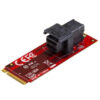 StarTech.com U.2 (SFF-8643) to M.2 PCI Express 3.0 x4 Host Adapter