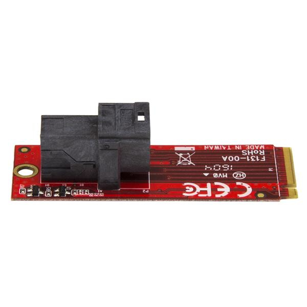 StarTech.com U.2 (SFF-8643) to M.2 PCI Express 3.0 x4 Host Adapter