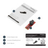 StarTech.com U.2 (SFF-8643) to M.2 PCI Express 3.0 x4 Host Adapter