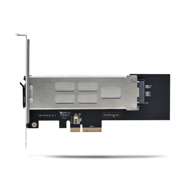 StarTech.com M.2 NVMe SSD to PCIe x4 Mobile Rack/Backplane with StarTech.com M.2 NVMe SSD to PCIe x4 Mobile Rack/Backplane with